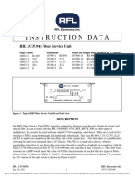 Instruction Data: RFL (C37.94) Fiber Service Unit