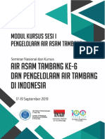 Bahan Kursus - Sesi 1 Kursus Air Asam Tambang