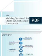 Modeling Structured Shared Media Objects in Collaborative Working Environment