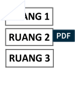 Ruang 1 Ruang 2 Ruang 3