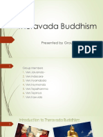 Theravada Buddhism: Presented by Group 5