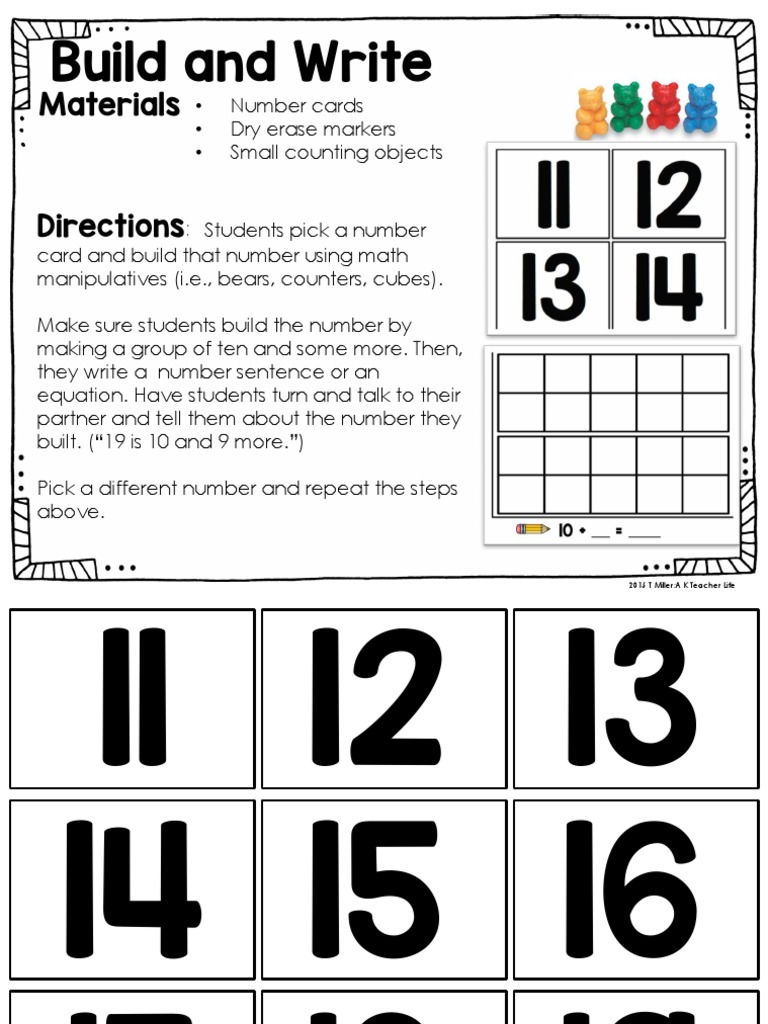 Build and Write Freebie | PDF