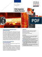 Slab Master - : 3D Slab Inspection For Earliest Possible Quality Decisions