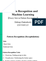 Pattern Recognition and Machine Learning: Fuzzy Sets in Pattern Recognition Debrup Chakraborty Cinvestav
