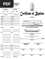 Certificate of Marriage Form No. 97 | PDF | Affidavit | Marriage