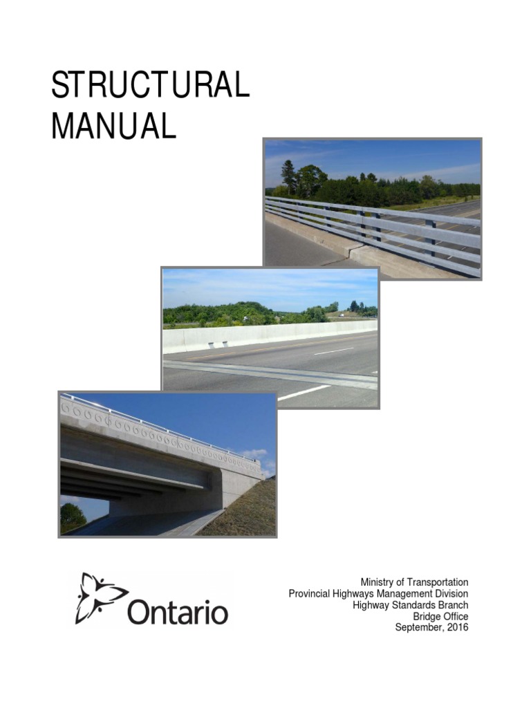 Structural Manual | PDF | Concrete | Road