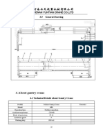 4.about Gantry Crane: 3.5 General Drawing