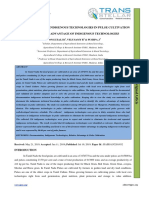 Documentation of Indigenous Technologies in Pulse Cultivation and Relative Advantage of Indigenous Technologies