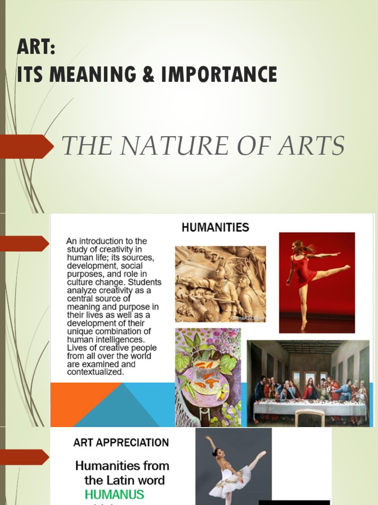 Pdf Creating Meaning The Importance Of Arts Humanities And Culture For Critical Thinking Development