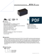 Meanwell 10W capsule specifications