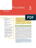 ORD Rocessing OOL: Objectives