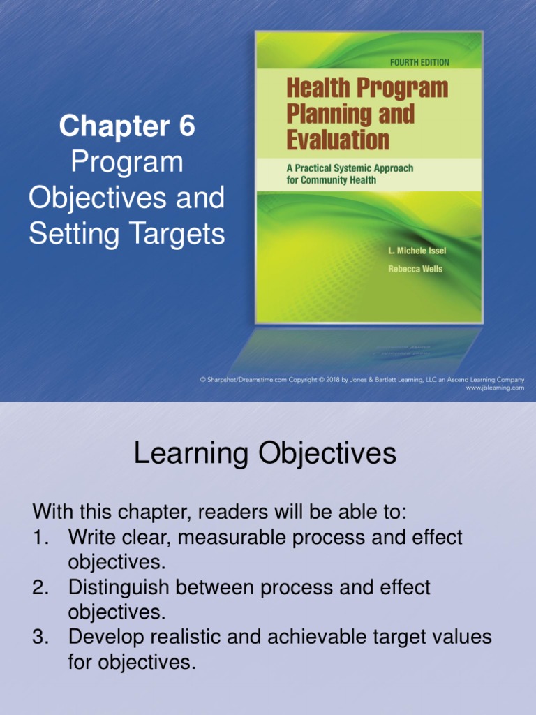 Program Objectives and Setting Targets | PDF | Goal | Cognition