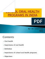 School Oral Health Program