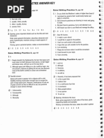 2ºBTO. Extra Writing Practice Answer Key PDF