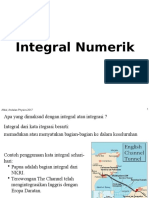 2 Integral Numerik