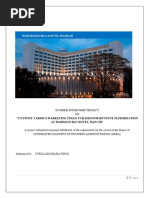 Summer Internship Report On Radisson Blu PDF