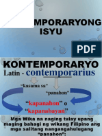 10 Kontemporaryong Isyu Modyul 1