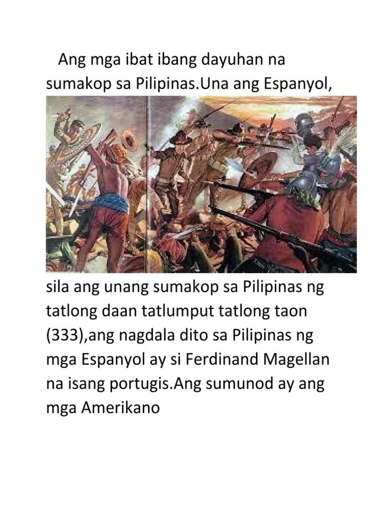 Ilang Taong Sinakop Ng Espanyol Ang Pilipinas