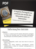 Contexto Português Princípio Do Stecentos