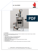 Termodinámica T135D - Boiler de Marcet - Cod. 958220: 1. Generalidades