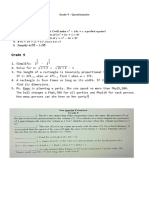 Grade 9 - Questionnaire