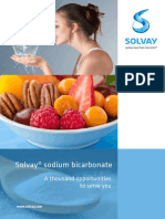 Solvay® Sodium Bicarbonate: A Thousand Opportunities To Serve You