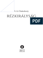 S. A. Chakraborty: Rézkirályság