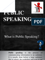 Public Speaking