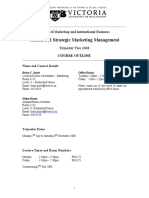 Mark 311 Course Outline t2 2008