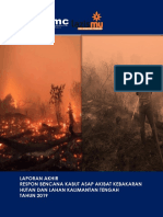 Laporan Akhir Kabut Asap Kebakaran Hutan Kalimantan 2019