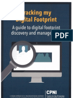 Tracking My Digital Footprint (CPNI) PDF