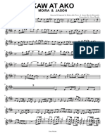 Ikaw at Ako Violin PDF