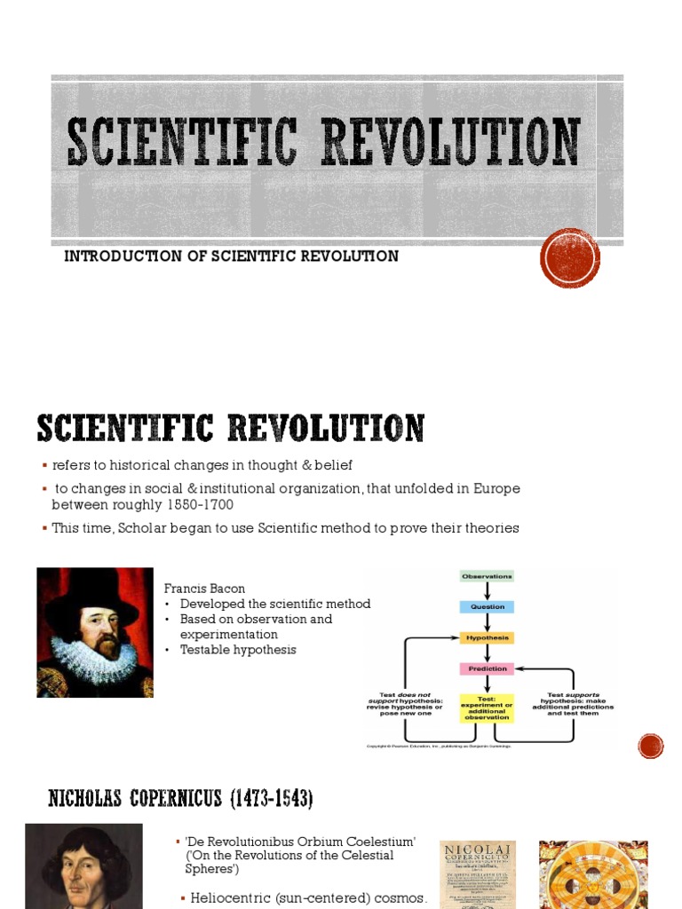 Overview of the Scientific Revolution | PDF | Scientific Revolution ...