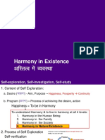 Achieving Harmony in Existence Through Self-Exploration