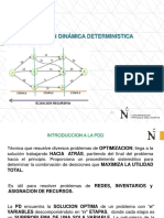 Programación Dinámica Deterministica: Conceptos Básicos