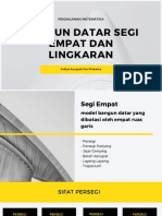 Bangun Datar Segi Empat Dan Lingkaran