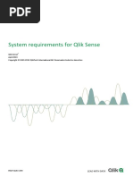 Requisitos Del Sistema para Qlik Sense