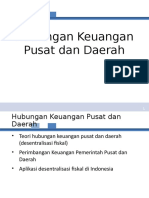 Class X - Hubungan Keuangan Pusat Dan Daerah