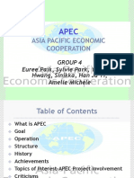 Asia Pacific Economic Cooperation: Group 4 Euree Paik, Sylvie Park, Yoon Hee Hwang, Sinikka, Han Ju Yi, Amelie Michele