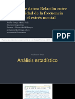 Analisis de Datos - Relacion Entre La Variabilidad de La Frecuencia Cardiaca y El Estres Mental