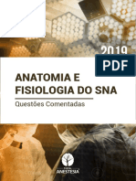 SNA anatomia fisiologia testes múltipla escolha