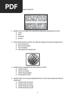 Soalan Seni Objektif Tingkatan 2