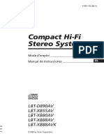 Manual Equipo Sony LBT Xb88av PDF