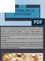 Historia de La Anatomía