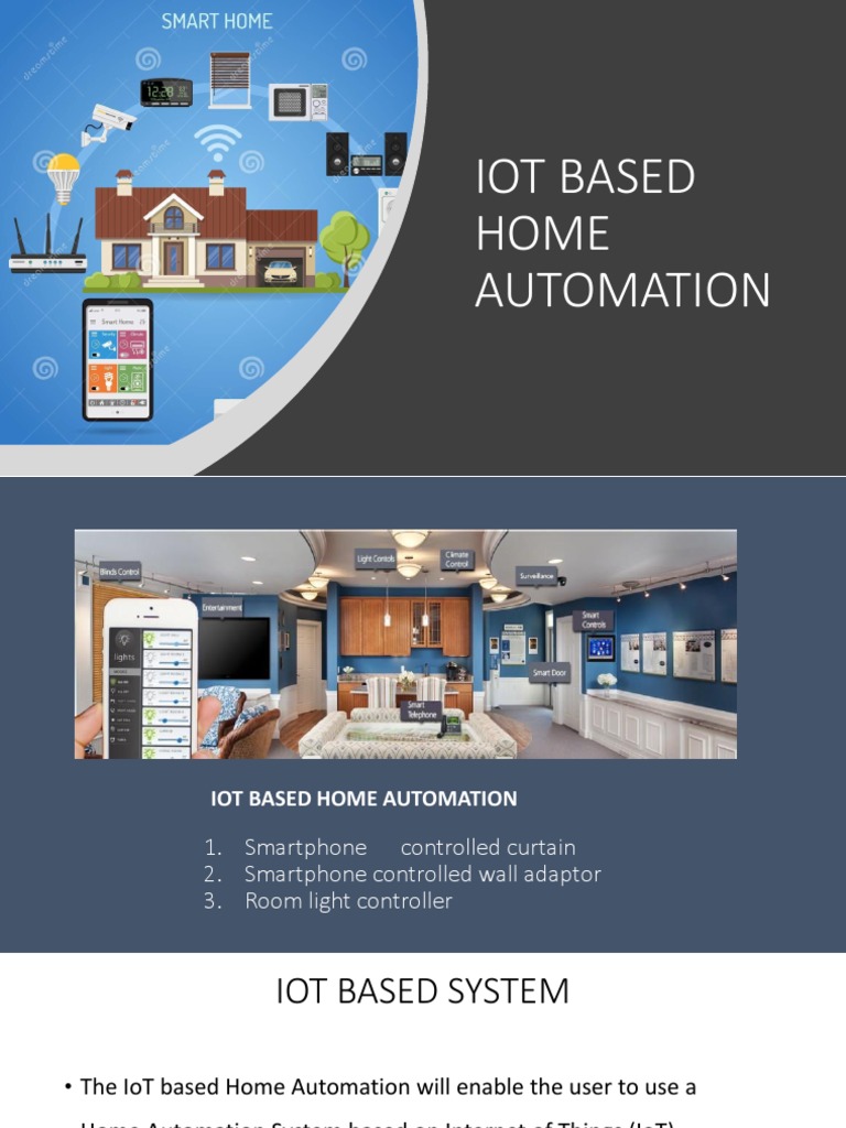 IoT Home Automation System Overview | PDF