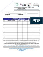 Planilla Inscripcion Microfutbol 2019