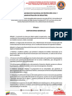 Ley de Proteccion Civil y Administracion de Desastres PDF