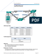 Lab - Troubleshooting Etherchannel: Topology