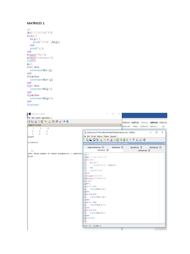 Practica de Computacion EXAMEN | PDF