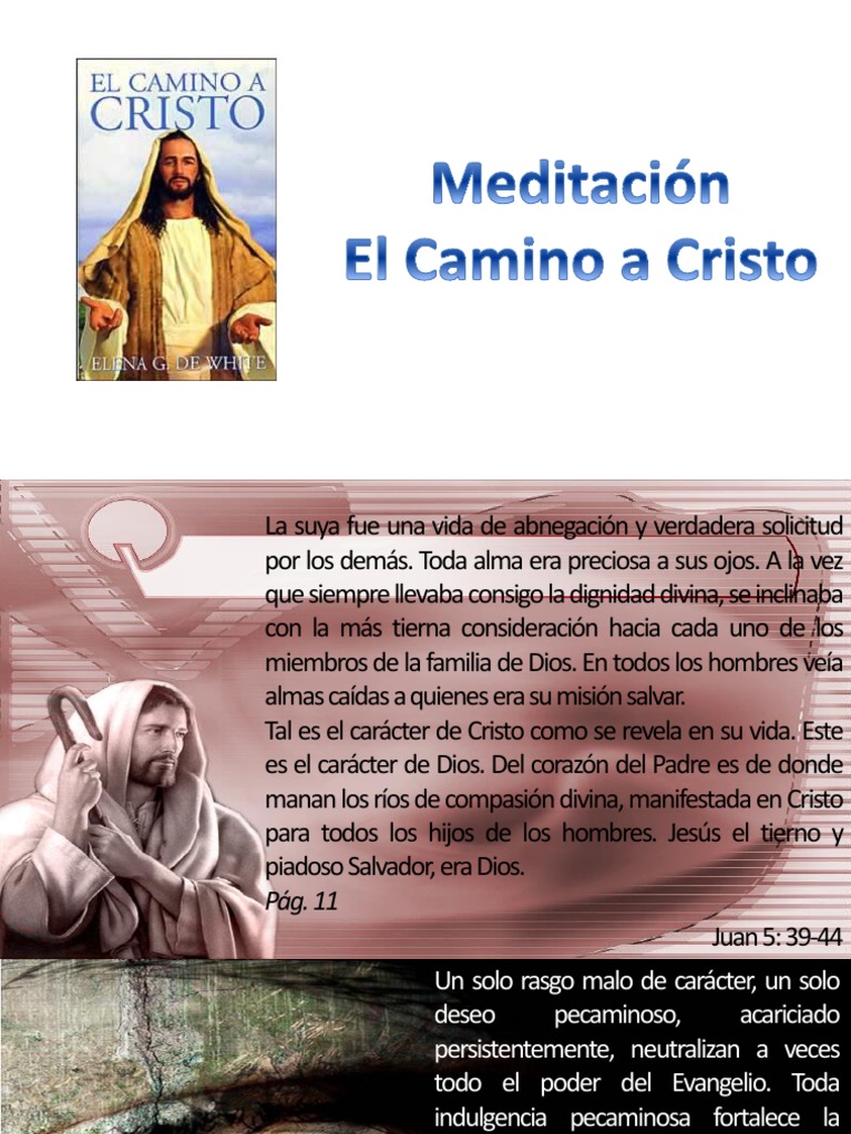 Resumen de "El Camino a Cristo" | PDF | Cristo (título) | Oración